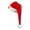 Long red, variant on LED Light Up Christmas Hat Long Plush Santa Hats with Flashing Lights for Kids Adults New Year Festive Holiday Party Supplies
