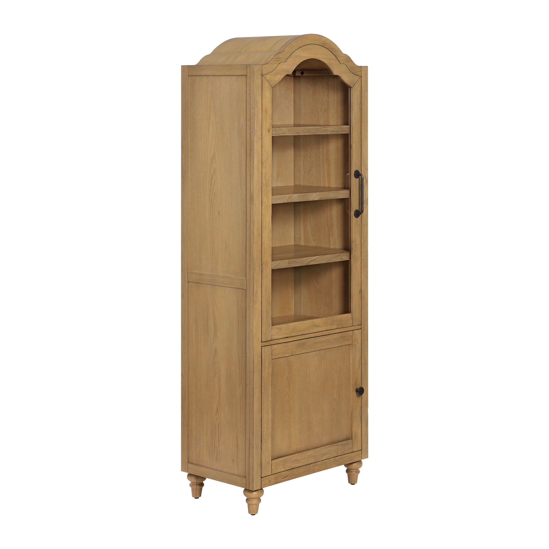 The Pioneer Woman Willa Dining Hutch Cabinet, Heirloom Wheat Finish