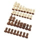 thumbnail image 5 of Reemplazo de piezas de ajedrez, 32 piezas de ajedrez, solo piezas de ajedrez, piezas de juego de ajedrez, rendimiento inigualable Jadeshay A, 5 of 8