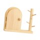 thumbnail image 4 of Adhesivo de pared para interruptor de lámpara, diseño minimalista de madera para puerta de cabina Beige, 4 of 8