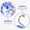thumbnail image 3 of Sparkle Crystal Swan Figurine Table Centerpiece Swan Ornament Crystal Swan Craft, 3 of 9