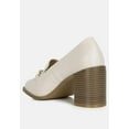 thumbnail image 3 of Boss Fav Classic Block Heel Loafers, 3 of 9