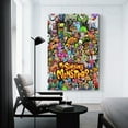 thumbnail image 3 of My Singing Monsters Wall Hanging Painting Wall Art Canvas Paintings Posters Home Decorations 12x18inch(30x45cm), 3 of 8