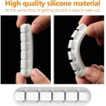 thumbnail image 6 of Desk Accessories for Charging Organizer - 5 Packs Grey Computer Desk Accessories and Adhesive Cord Organizer for Cable Holder Cleans Up Messy Wires at Home, Car and Office, 6 of 14