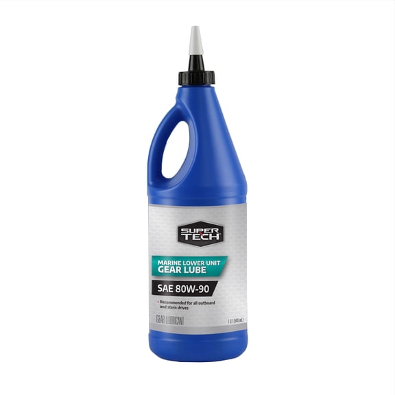 Super Tech Marine Gear Lube 80W-90, 1 Quart Bottle