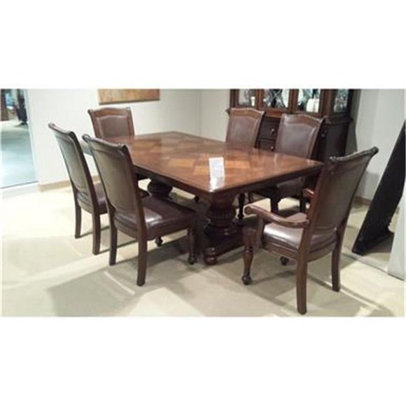 Homelegance 5473S Lordsburg Collection Side Chair  Dark Brown - 21 x 25 x 40 in. - Set of 2