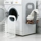 thumbnail image 5 of Wosthever Cesta de lavandería plegable Cesta de almacenamiento de ropa montada en la pared Cesto de ropa de portátil Cesta de de Juegos de accesorios de baño blanco, 5 of 6