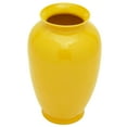 thumbnail image 2 of 14" Bright Yellow Tung Chi Vase, 2 of 7