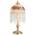 thumbnail image 2 of 202662 Meyda 8" Wide Roussillon Rose Bouquet Table Lamp, 2 of 4