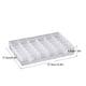 thumbnail image 3 of Injueey Caja de almacenamiento ajustable para manualidades de plástico con ranura para 36 compartimentos, contenedor de herramientas Almacenamiento y organización del hogar Injueey JJ2975-00, 3 of 6