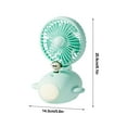 New Border Water Fan Mini Fan Usb Fan Desktop Led Light Spray