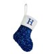 thumbnail image 2 of Calcetines con letras navideñas, calcetines sólidos de lana con colgante, adornos navideños, bolsas de regalo, calcetines para mujer., 2 of 3