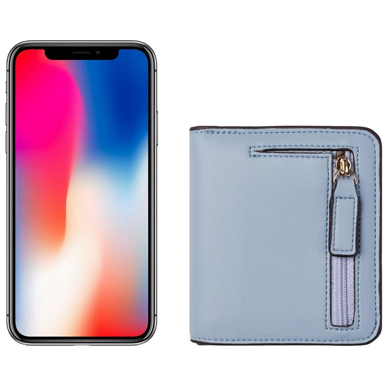 Toughergun Womens Rfid Blocking Small Compact Bifold Luxury Genuine Leather Pocket Wallet Ladies Mini Purse with ID Window