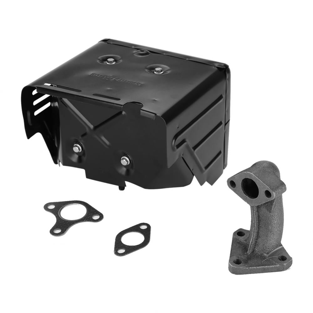 HERCHR Electric Generator Muffler Assembly for Honda GX340 GX390 182F