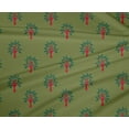 thumbnail image 4 of oneOone Polyester Lycra Fabric Floral & Flying Swan Block Decor Fabric Printed BTY 56 Inch Wide, 4 of 4