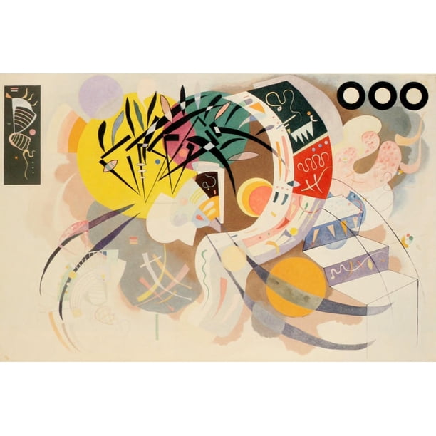 Dominant curve 1936 Poster Print by Wassily Kandinsky