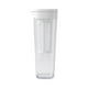 thumbnail image 1 of Cafetera de café frío con tapa antifugas, cafetera de goteo sencilla de 1100 ml, fácil de usar y limpiar blanco, 1 of 9