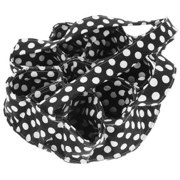 STRANDCHIC Stylish Multi-Color Fabric Basket for Farm, Garden, and Home Use - Lightweight and Storage Solution