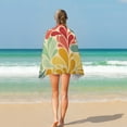 160X80Cm Ultra Fine Fiber Lightweight Beach Towel Thin Travel Swimming