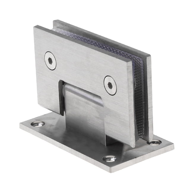 8-12mm Bisagra de Puerta de Vidrio Baño Ducha Puerta Sin Soporte Montado en la Pared Puerta Baño Abrazadera