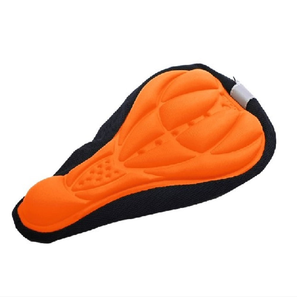 Bicycle Seat Orange Cover Padded BRAND NEW 