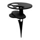 thumbnail image 1 of Mesa de picnic plegable de madera de doble capa para jardín al aire libre, porche, playa, fiesta de té, picnic, negro, 20x30 cm -, 1 of 5