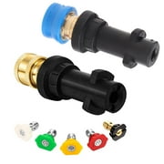 High Pressure Washer Gun Adapter Quick Connector for Karcher K2 K3 K4 K5 K6 K7 Car Wash Accessories Nozzle Adapters