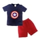 thumbnail image 1 of Conjunto Marvel Playera Bordada Short Capitan America Marvel  Conjunto0552, 1 of 5