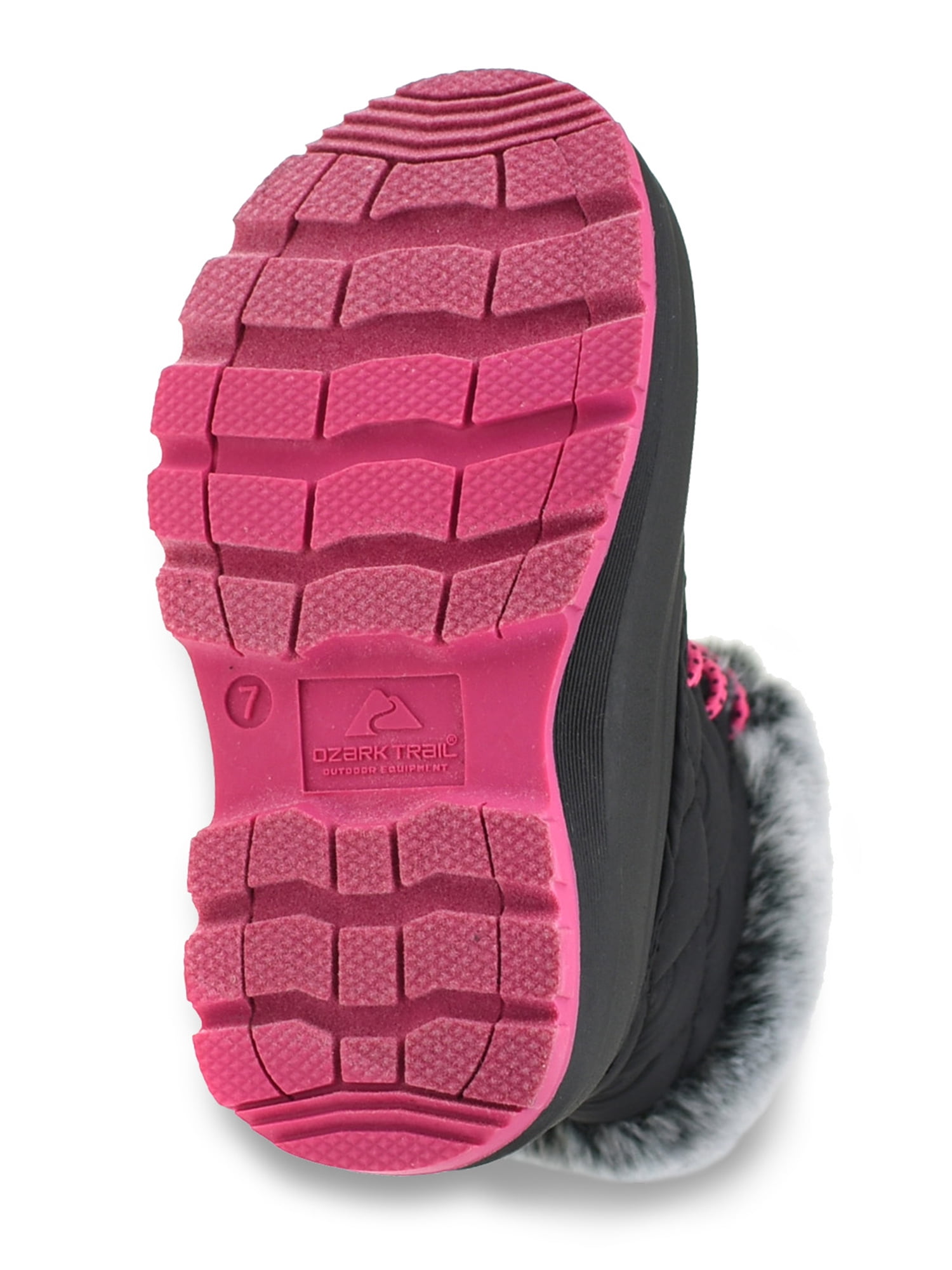 Ozark Trail Toddler Girls Waterproof 200G Shell Winter Boot