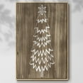 thumbnail image 2 of Barnwood Wonderland VIII - Framed Gallery Wrapped Holiday Canvas - 17 x 25 - Natural Wood Frame, 2 of 8