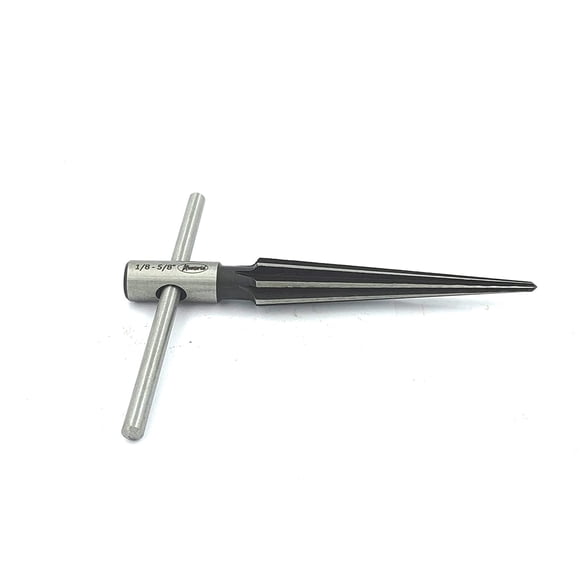 Hardened Alloy Steel Tapered Reamer to Align Holes & Remove Burrs