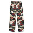 thumbnail image 2 of FORMRS Kids Pajama Pants with Pockets Size 11-12Y Boys Lounge Sleep Bottoms, White Lucky Cat, 2 of 8