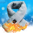 thumbnail image 1 of CHOK Neck Heating Pad Heated Scarf Rechargeable Heating Pad for Neck Pain &Stiffness Relief Heated Neck wrap Warmer Cordless Thermal Neck Brace Christmas Gifts for women men, 1 of 5