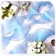 thumbnail image 4 of Cinta Ganeen 29 m Organza Iridiscente Plisada con Volantes 15 cm, 4 of 7