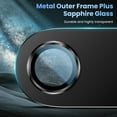 thumbnail image 3 of 1Pcs Camera Lens Protector Compatible with iPhone 17 Air Camera Lens Protector Not Easy to Break,Strong Adsorption, Case-Friendly, 3 of 7