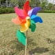 thumbnail image 4 of Molino de viento - Molino de viento Rainbow 12 - Resistente a los rayos UV y a la intemperie - Molino de viento: Ø12cm, Altura total: 29cm INCL. Varilla de soporte, 4 of 5