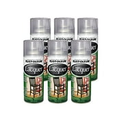 Rust-Oleum 1906830-6PK Lacquer Spray Paint, 11 oz, Gloss Clear, 6 Pack