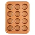 thumbnail image 3 of Ayesha Curry Bakeware Nonstick Bakeware Set, 5-Piece, Copper, 3 of 4