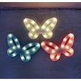 thumbnail image 4 of WE Star Marquee Sign Lights, LED Marquee LightsSign Marquee Night Light for Kids Room Lamp Battery Operated (Yellow Crown), 4 of 7