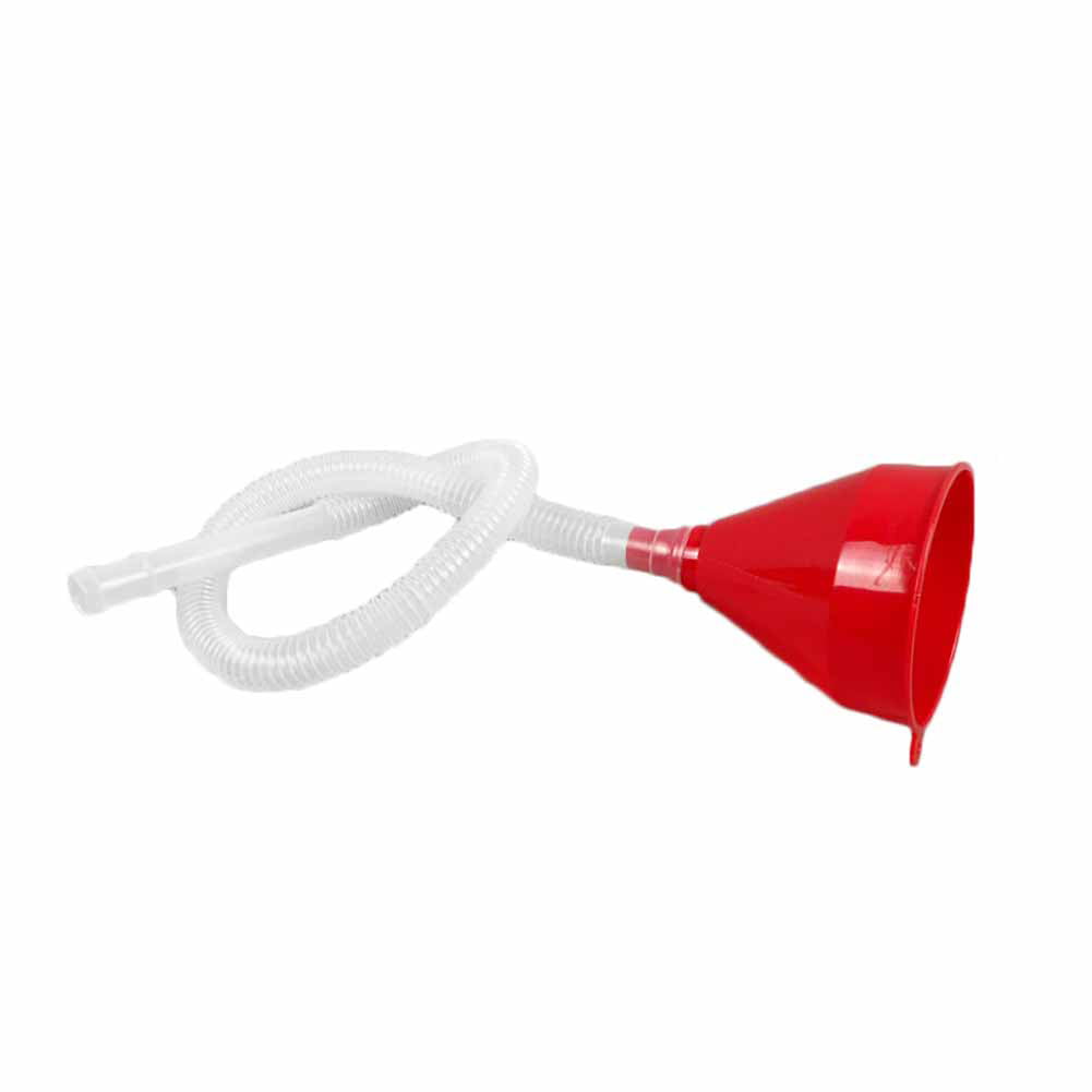 Tree-on-Life Universal Car Funnel with Soft Tube Plastic Funnel Can Spout For Oil Water Fuel Petrol Gasoline Car Accessories 