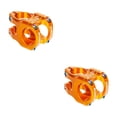 thumbnail image 4 of Dalazy 1/2/3/5 Parts Handlebar Stem - Ensures Long-lasting Performance And Short Handle Handles Are Sensitive orange 2PCS, 4 of 6