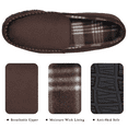 thumbnail image 5 of NCCB House Slippers for Men Cozy Mens House Shoes Indoor Outdoor Bedroom Slippers Brown 14, 5 of 6