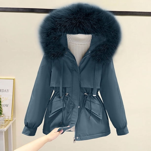 Chaqueta de algodón versátil de felpa para mujer, versión coreana, chaqueta corta de algodón, chaqueta suelta, chaqueta de algodón