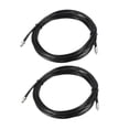 thumbnail image 1 of Cable de Extensión Coaxial RG174 TS9 Macho a TS9 Hembra 6.6 pies 2 piezas Unique Bargains, 1 of 6