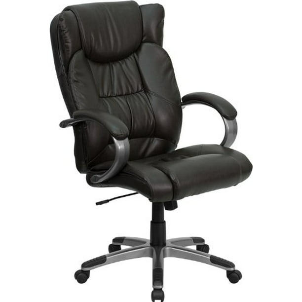 Flash Furniture Bt 9088 Brn Gg High, Flash Furniture Leather Executive Office Chair