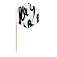 thumbnail image 1 of Brushwork Graphic Sense Texture Toothpick Flags Cupcake Picks Party Celebration, 1 of 3