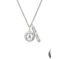thumbnail image 2 of Delight Jewelry Silvertone Domed She Believed She Could So She Did Silvertone Hope Anchors the Soul Bar Charm Necklace, 23", 2 of 4