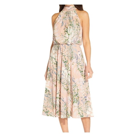 Adrianna Papell Women's Off Shoulder Jacquard Ballgown, Grey Multi - Size: US 4