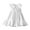 White, variant on LLYWEY White Mocked Lace Dresses for Girls Button up Beach Dresses, Big Kids Soft Breathable Cotton Ruffle Sleeveless Flowy A-Line Casual Sundress, Style BY-24, White, 3T