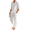 01-white, variant on Men's 2 Pieces Cotton Linen Set Henley Shirt Long Sleeve and Casual Beach Pants Summer Yoga Outfits